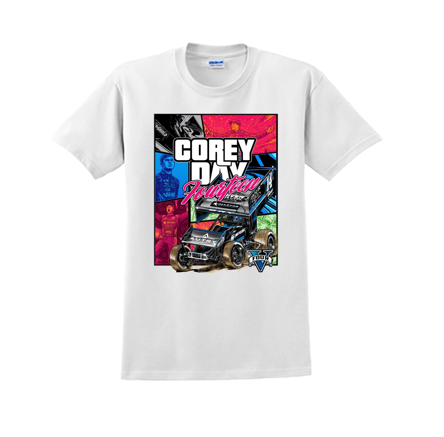 Corey Day GTA White Shirt