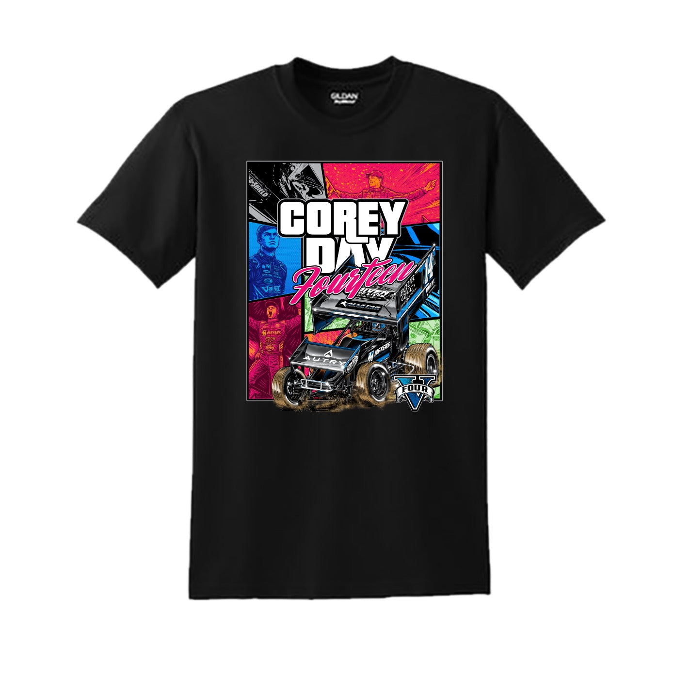 Corey Day GTA Black Shirt