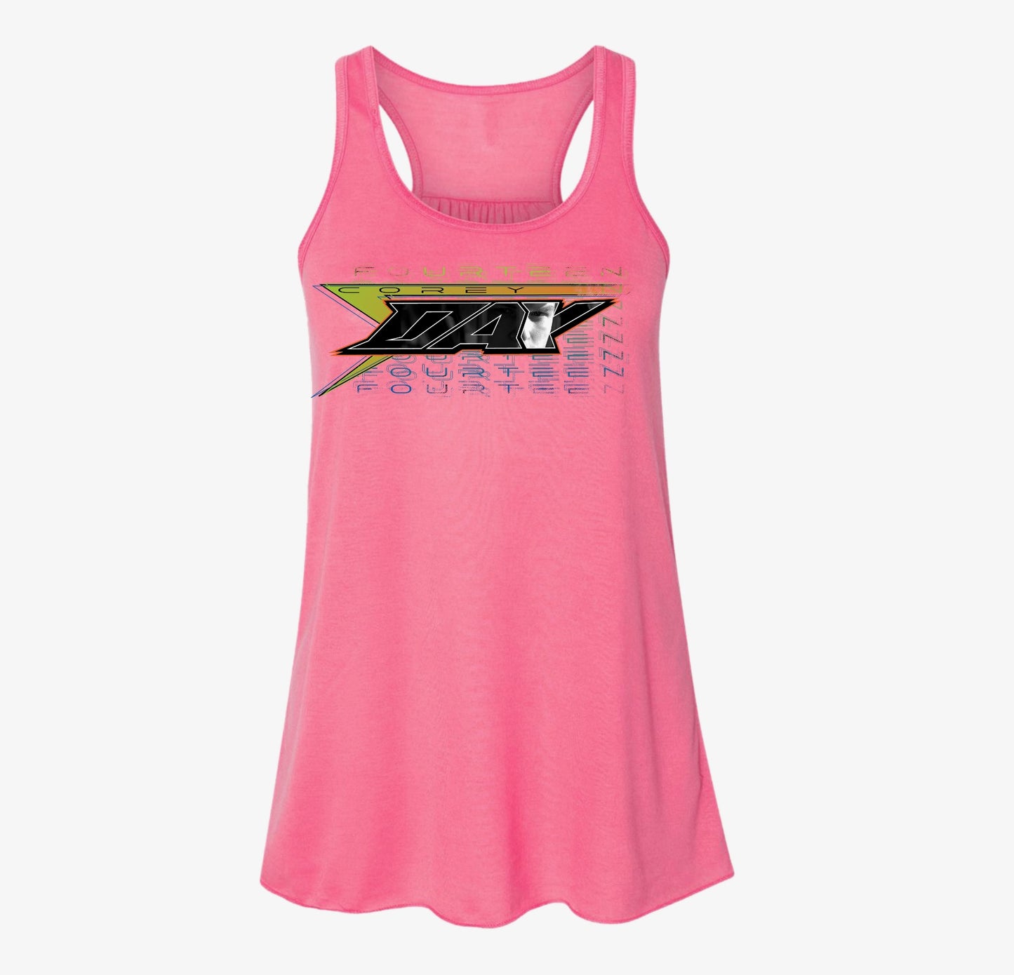 Corey Day Pink Ladie's Tank Top