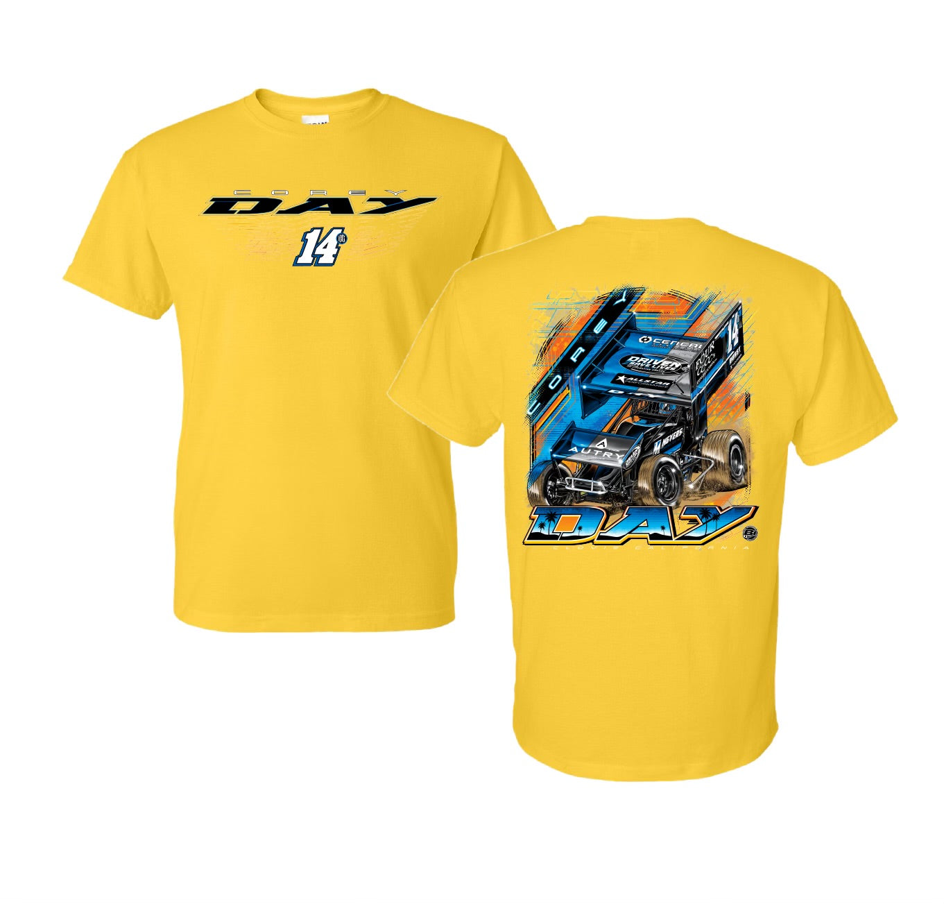 Corey Day Yellow Sunset Shirt