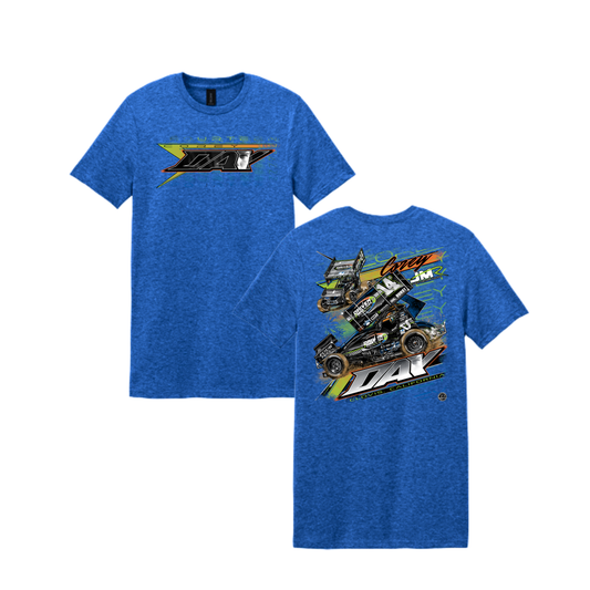 2024 Knoxville Nationals Driven to Save Lives Blue Shirt