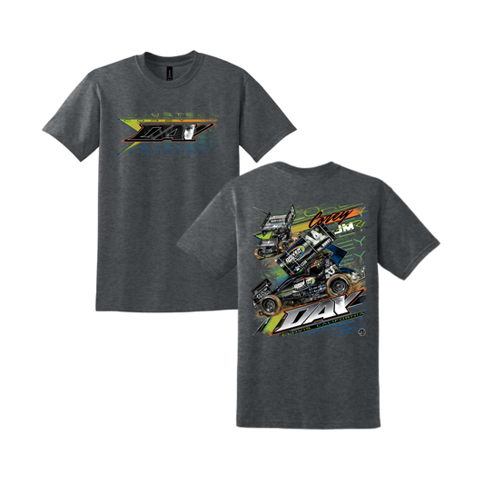 2024 Knoxville Nationals Driven to Saves Grey Shirt