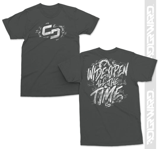 Wide Open Shirt Gray