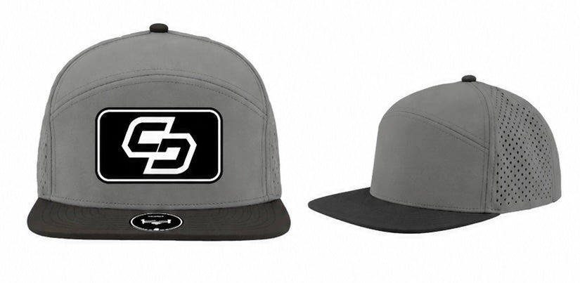 CD Grey and Black Osprey Patch Hat