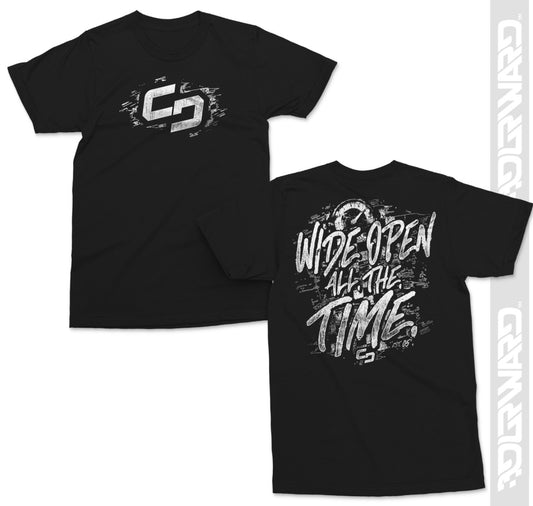 Wide Open Shirt Black