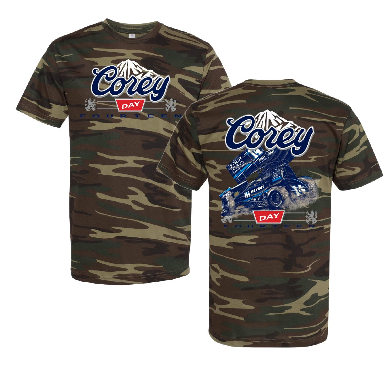 2025 Coors Corey Day Camo Shirt